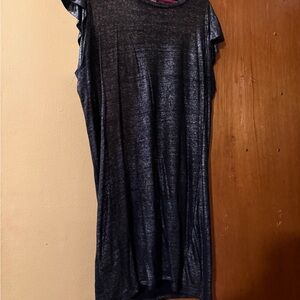 Michael Kors Shimmering Black Tunic